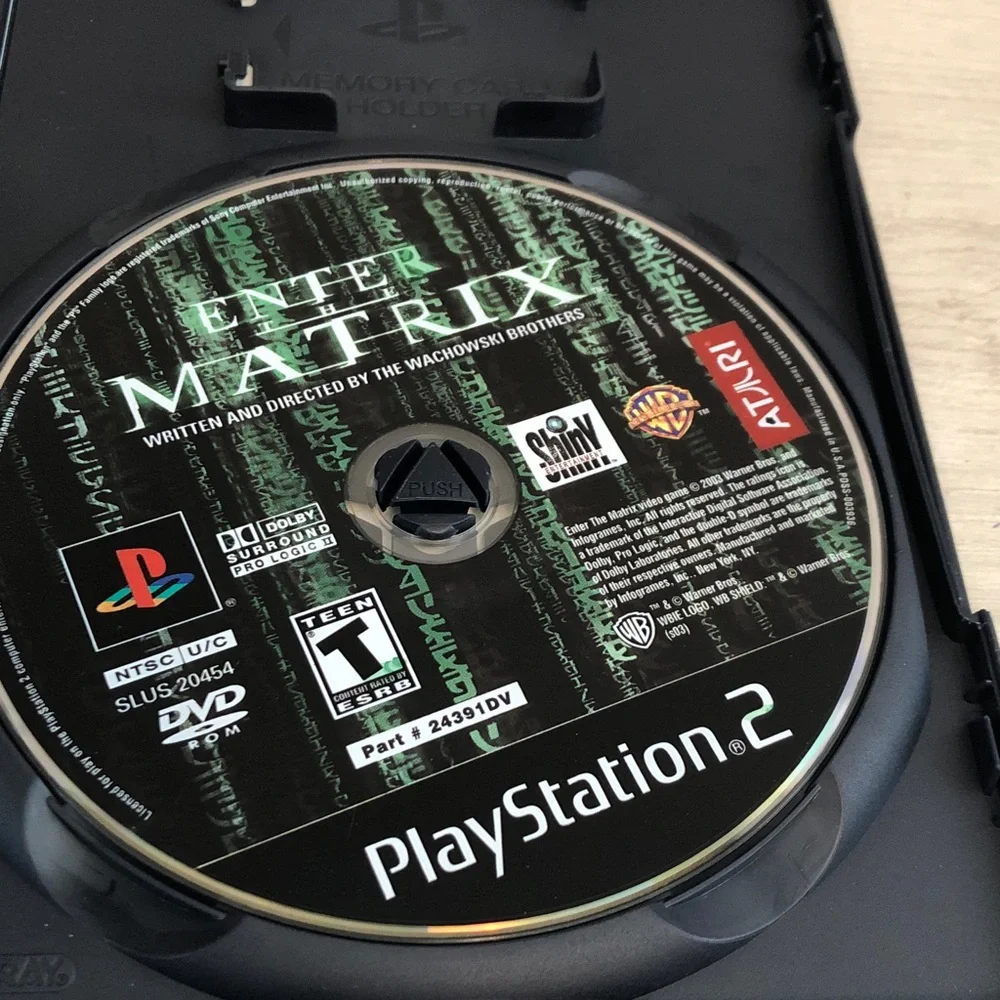 Enter the Matrix Sony PlayStation 2 PS2  Video Game